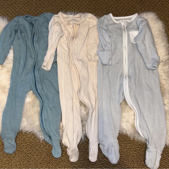 Lot of 3 Baby Mori sleepers 0-3 months - Picture 1 of 4
